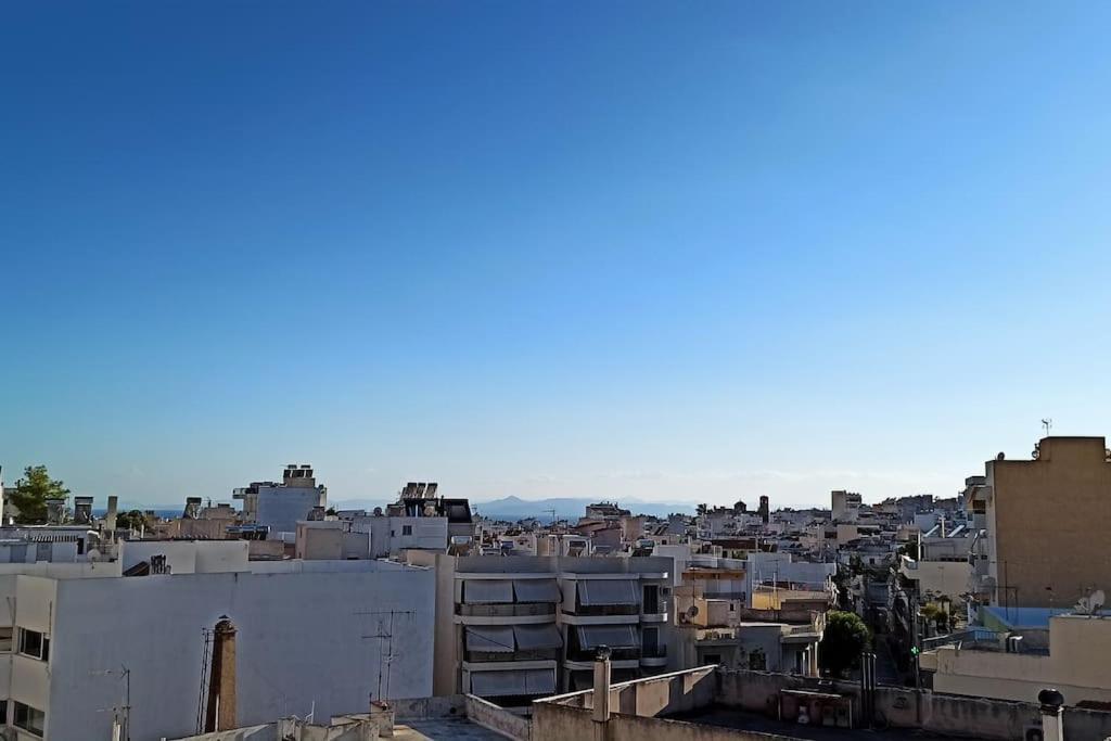 Penthouse With An Incredible View 350M From Metro Station! Lejlighed Athen Eksteriør billede