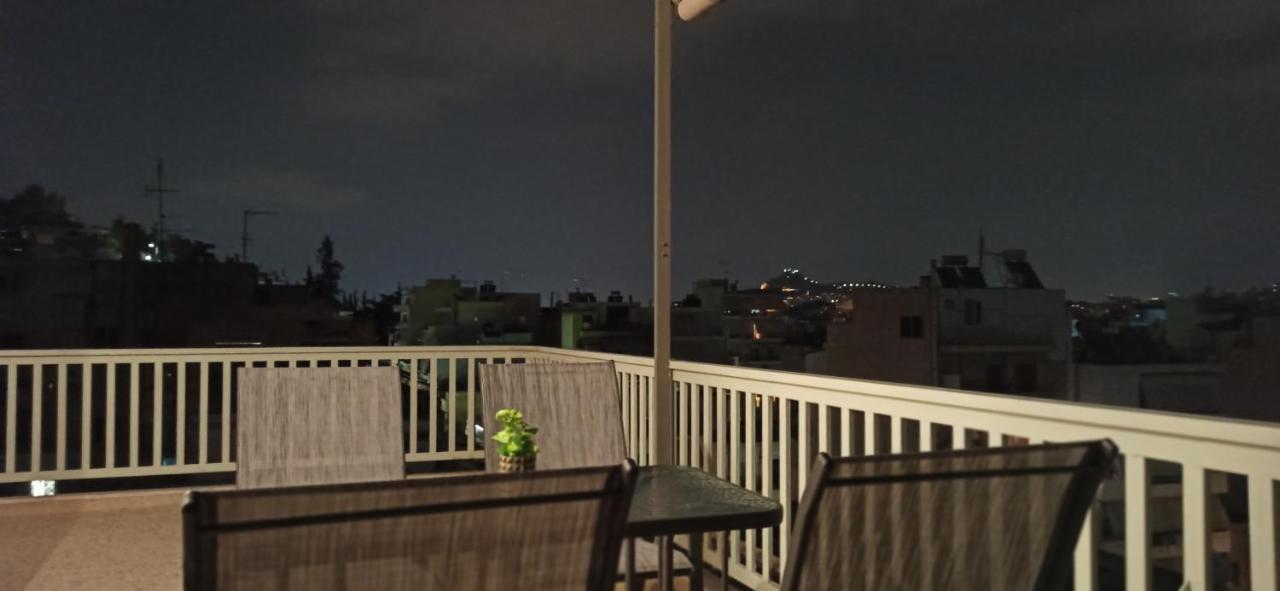 Penthouse With An Incredible View 350M From Metro Station! Lejlighed Athen Eksteriør billede